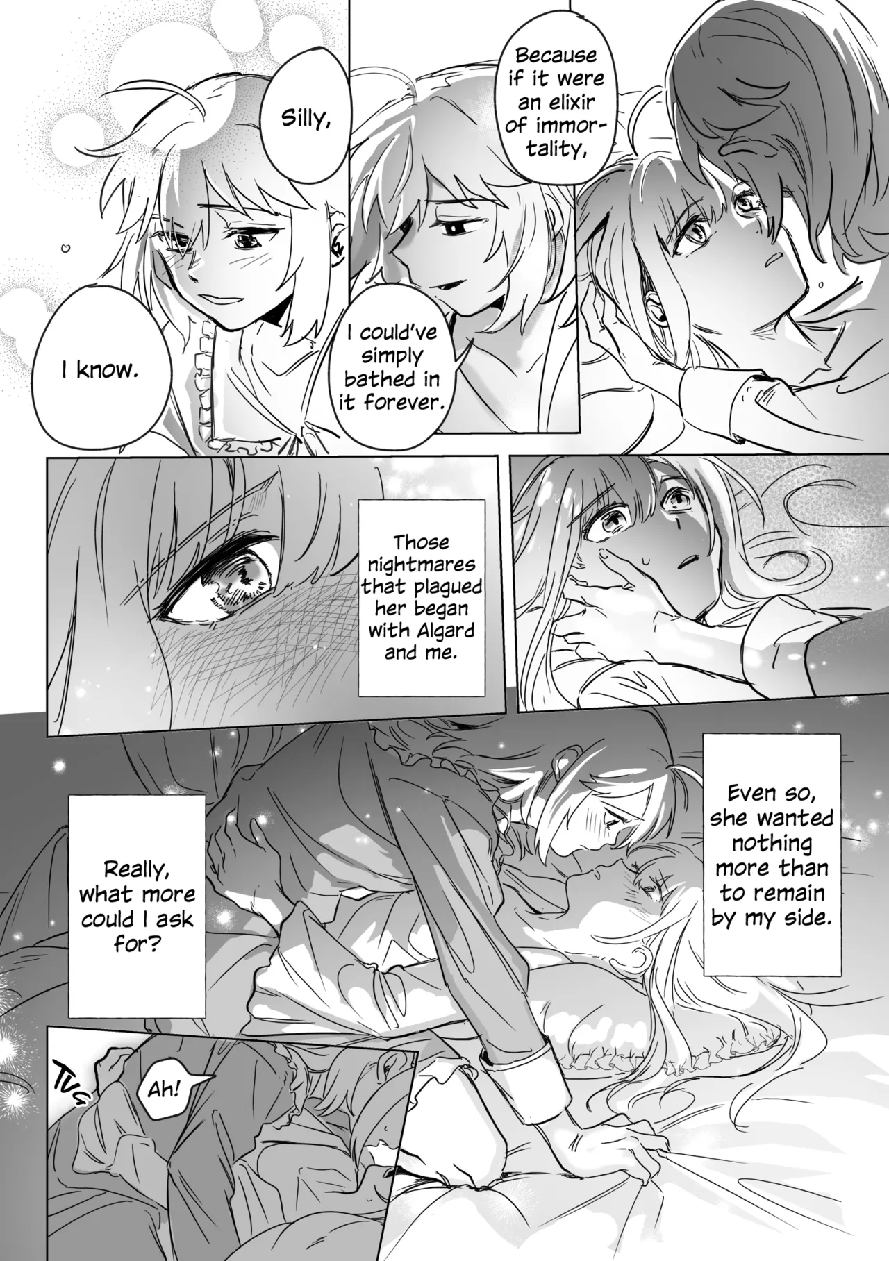 [Koyomania] Amrita (Tensei Oujo to Tensai Reijou no Mahou Kakumei) [English] [Digital] numero di immagine  132