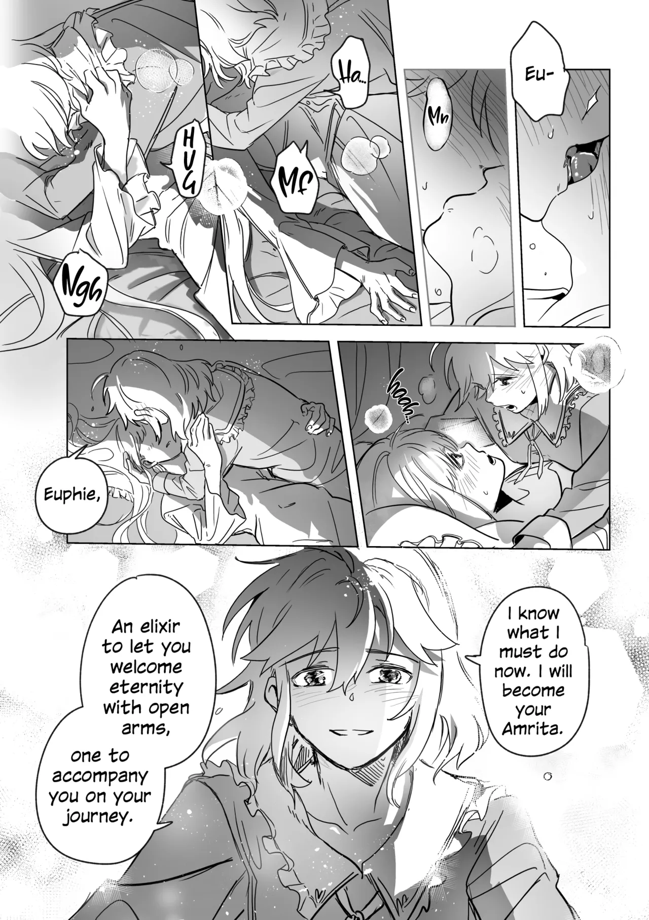 [Koyomania] Amrita (Tensei Oujo to Tensai Reijou no Mahou Kakumei) [English] [Digital] numero di immagine  133