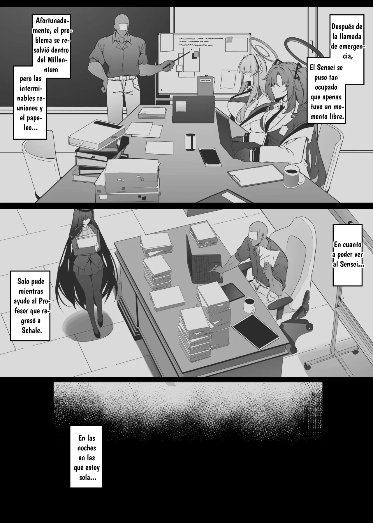 [Bannou] Rio wa Shitto Suru｜Rio Está Celosa (Blue Archive) [Spanish] [Elpis Eros Traduccion] [Digital] 图片编号 33