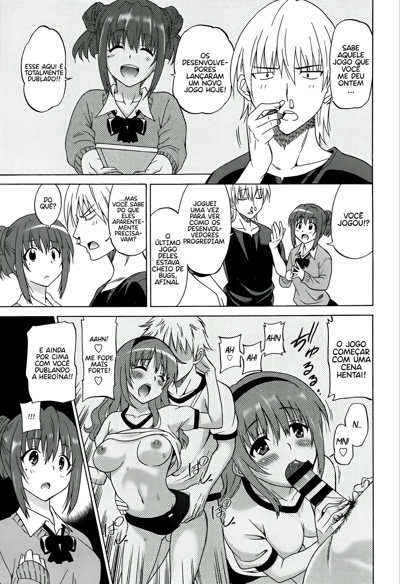 [Otono Natsu] Wonderful Days ~17-nin no Shojo to Inu ~ | dias maravilhosos ~ 17 garotas e um pervertido ~ [portuguese-BR] imagen número 10