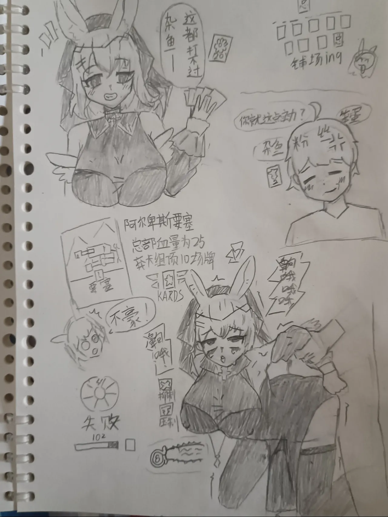 【kards娘化/万人血书】键盘鲨授权kards娘化本子 numero di immagine  27