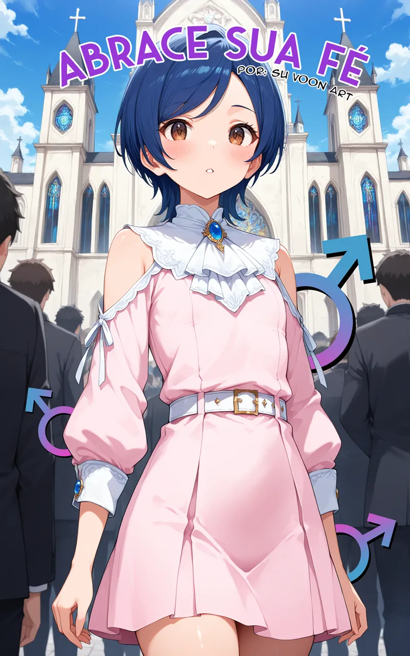 [SuVoonArt] Abrace Sua Fé | Embrace Your Faith Ch. 1  [Portuguese-BR] [BLACKSUB] [AI Generated] image number 1