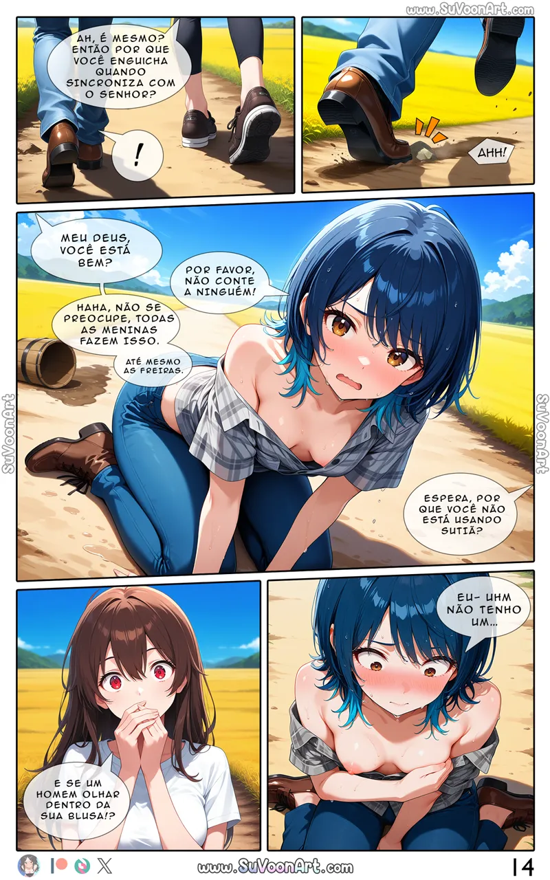 [SuVoonArt] Abrace Sua Fé | Embrace Your Faith Ch. 1  [Portuguese-BR] [BLACKSUB] [AI Generated] image number 15