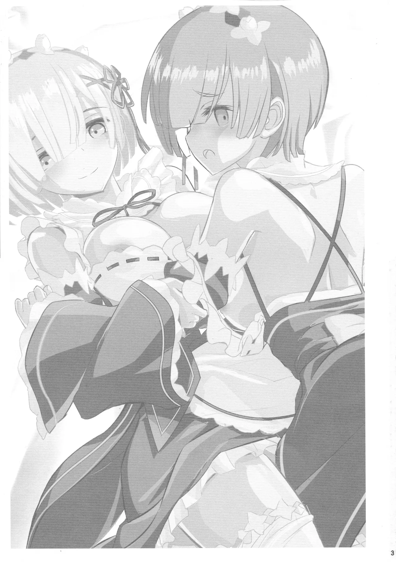 (C97) [Akai Marlboro (Aka Marl)] Maid-san kara Hajimeru Isekai Seikatsu Soushuuhen (Re:Zero kara Hajimeru Isekai Seikatsu) [Spanish] 图片编号 2