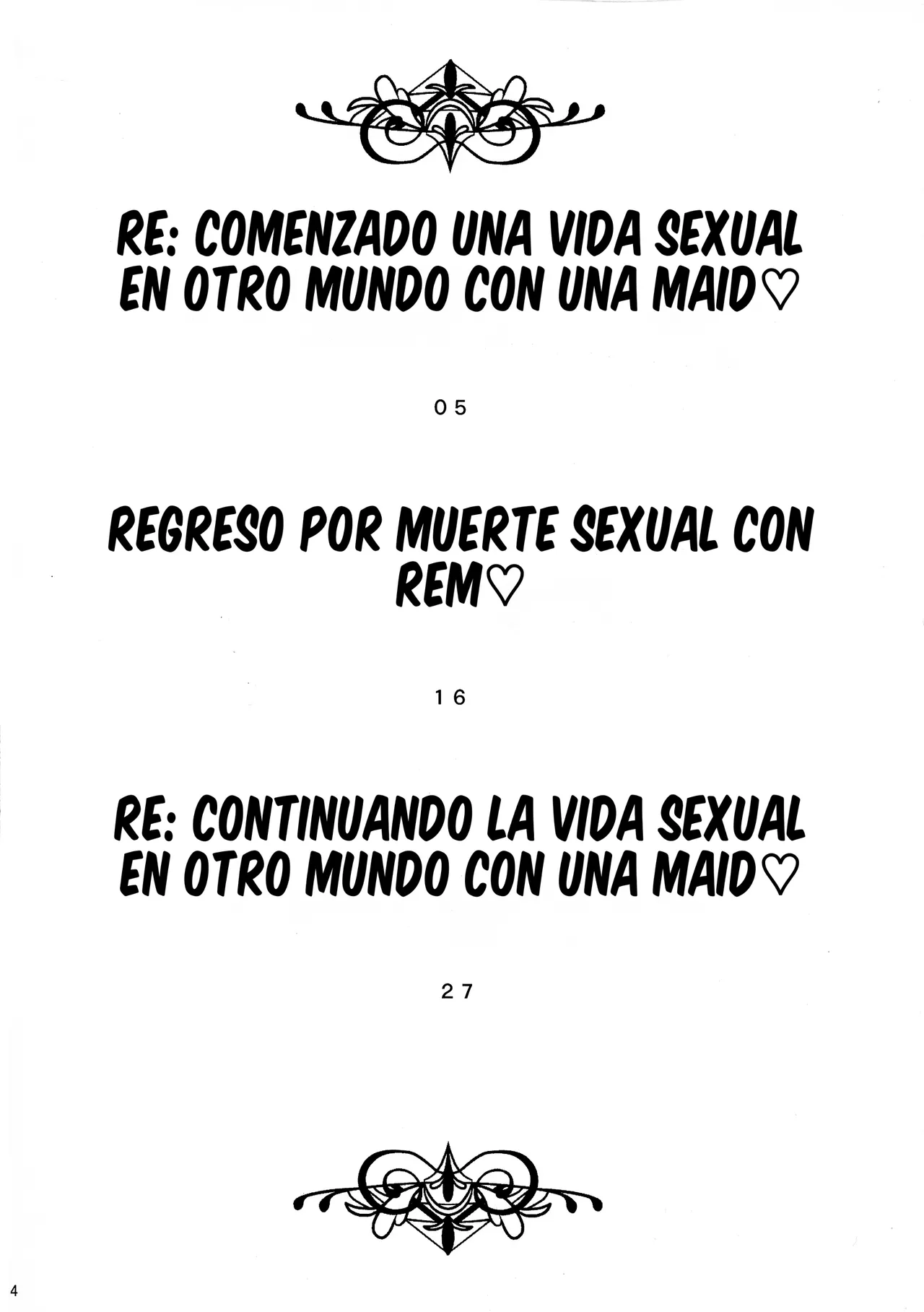 (C97) [Akai Marlboro (Aka Marl)] Maid-san kara Hajimeru Isekai Seikatsu Soushuuhen (Re:Zero kara Hajimeru Isekai Seikatsu) [Spanish] 图片编号 3