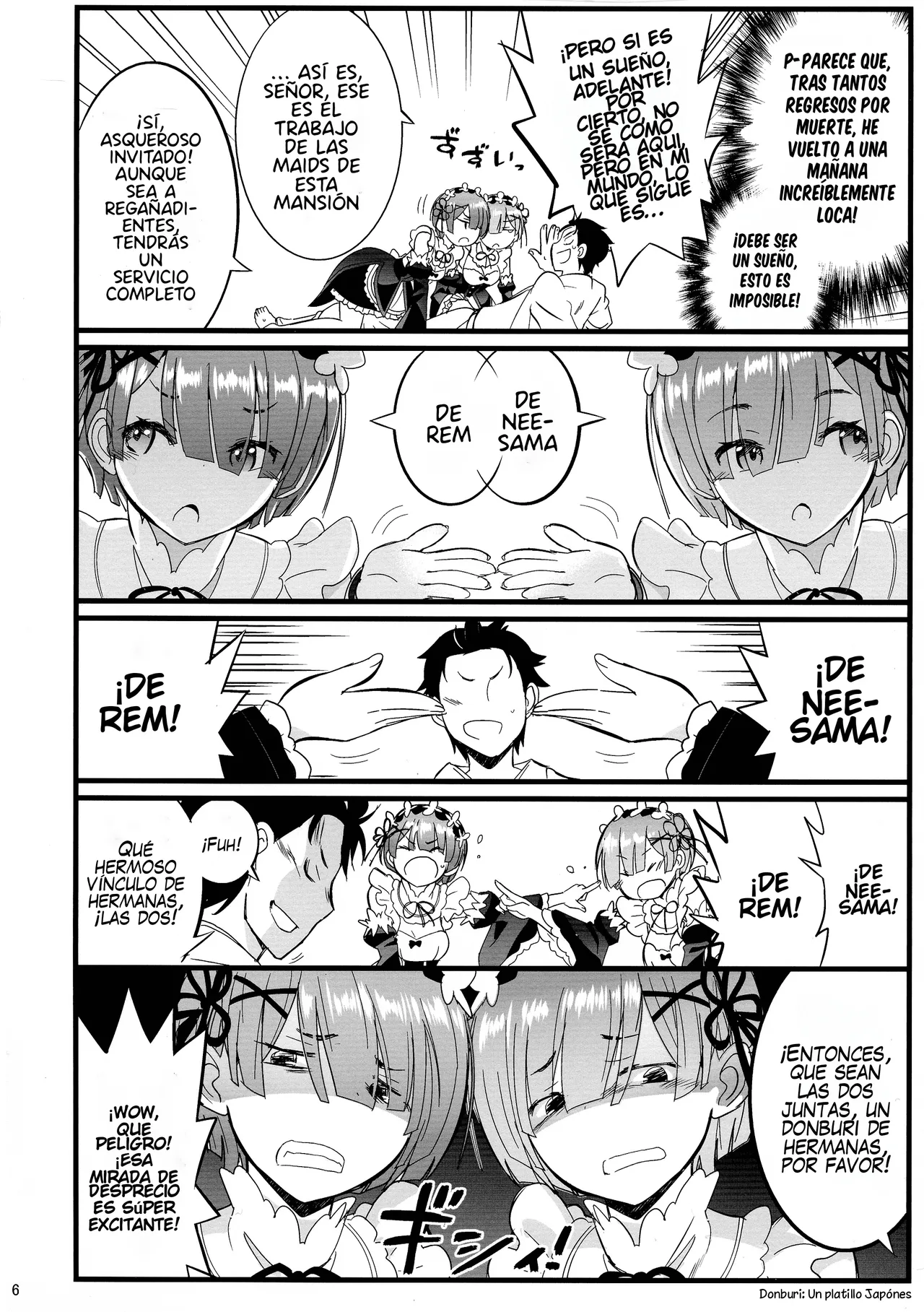 (C97) [Akai Marlboro (Aka Marl)] Maid-san kara Hajimeru Isekai Seikatsu Soushuuhen (Re:Zero kara Hajimeru Isekai Seikatsu) [Spanish] 图片编号 5