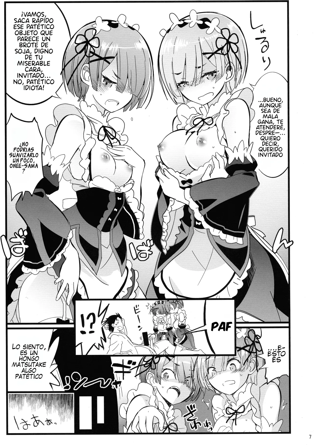 (C97) [Akai Marlboro (Aka Marl)] Maid-san kara Hajimeru Isekai Seikatsu Soushuuhen (Re:Zero kara Hajimeru Isekai Seikatsu) [Spanish] 图片编号 6