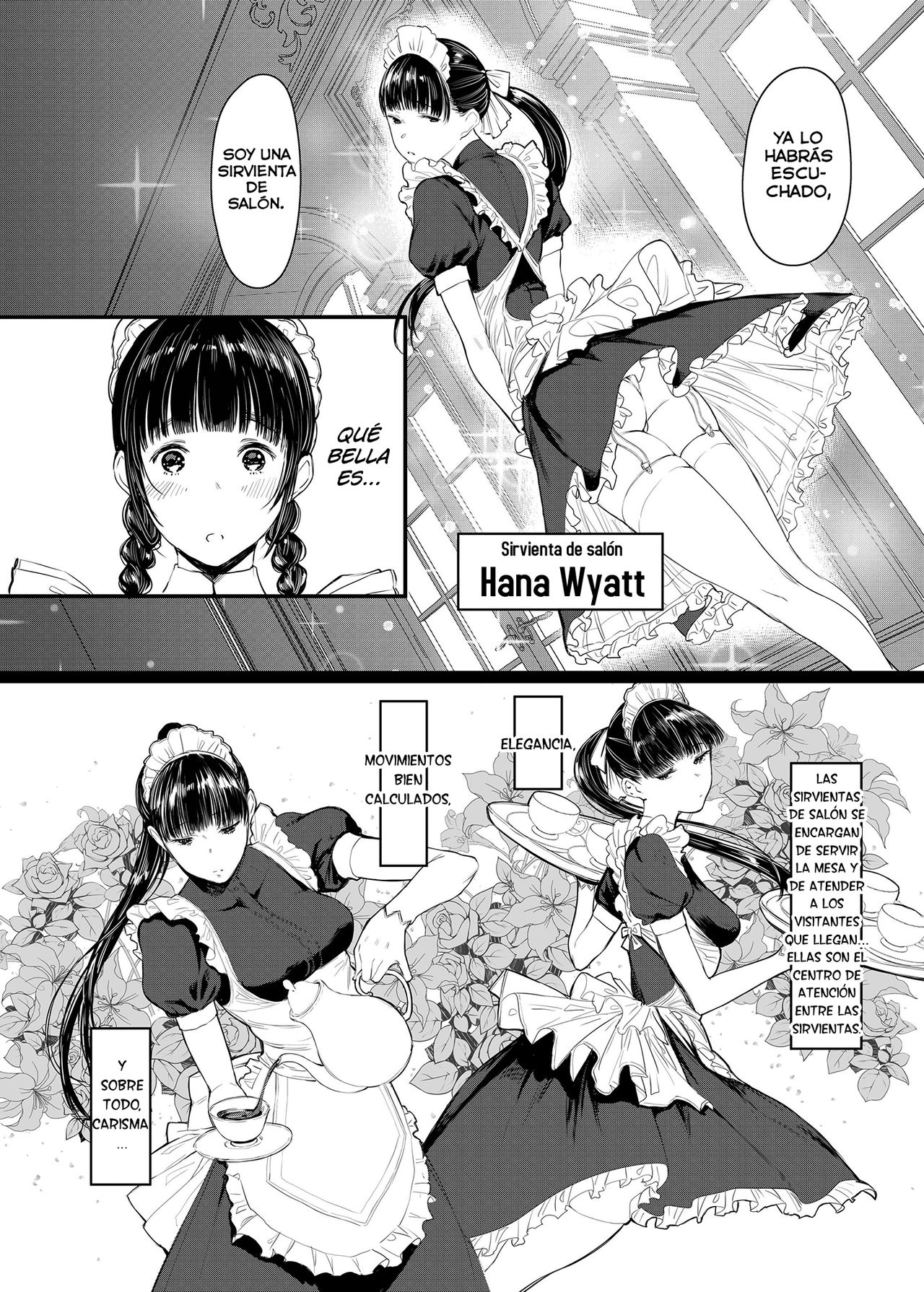 (C96) [Kuragamo (Tukinowagamo)] SWAN MAID ACADEMY [Spanish] [Lust no Fansub] numero di immagine  13