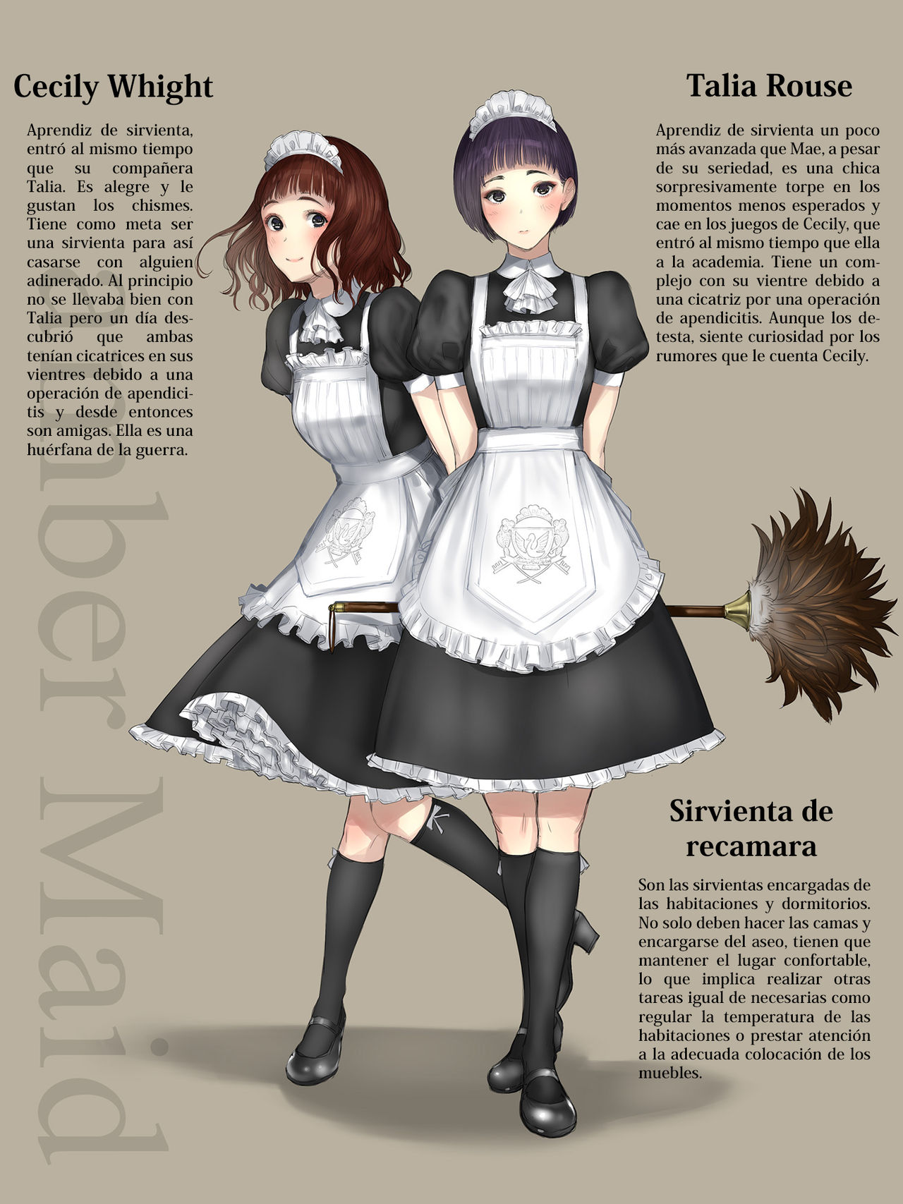 (C96) [Kuragamo (Tukinowagamo)] SWAN MAID ACADEMY [Spanish] [Lust no Fansub] numero di immagine  31