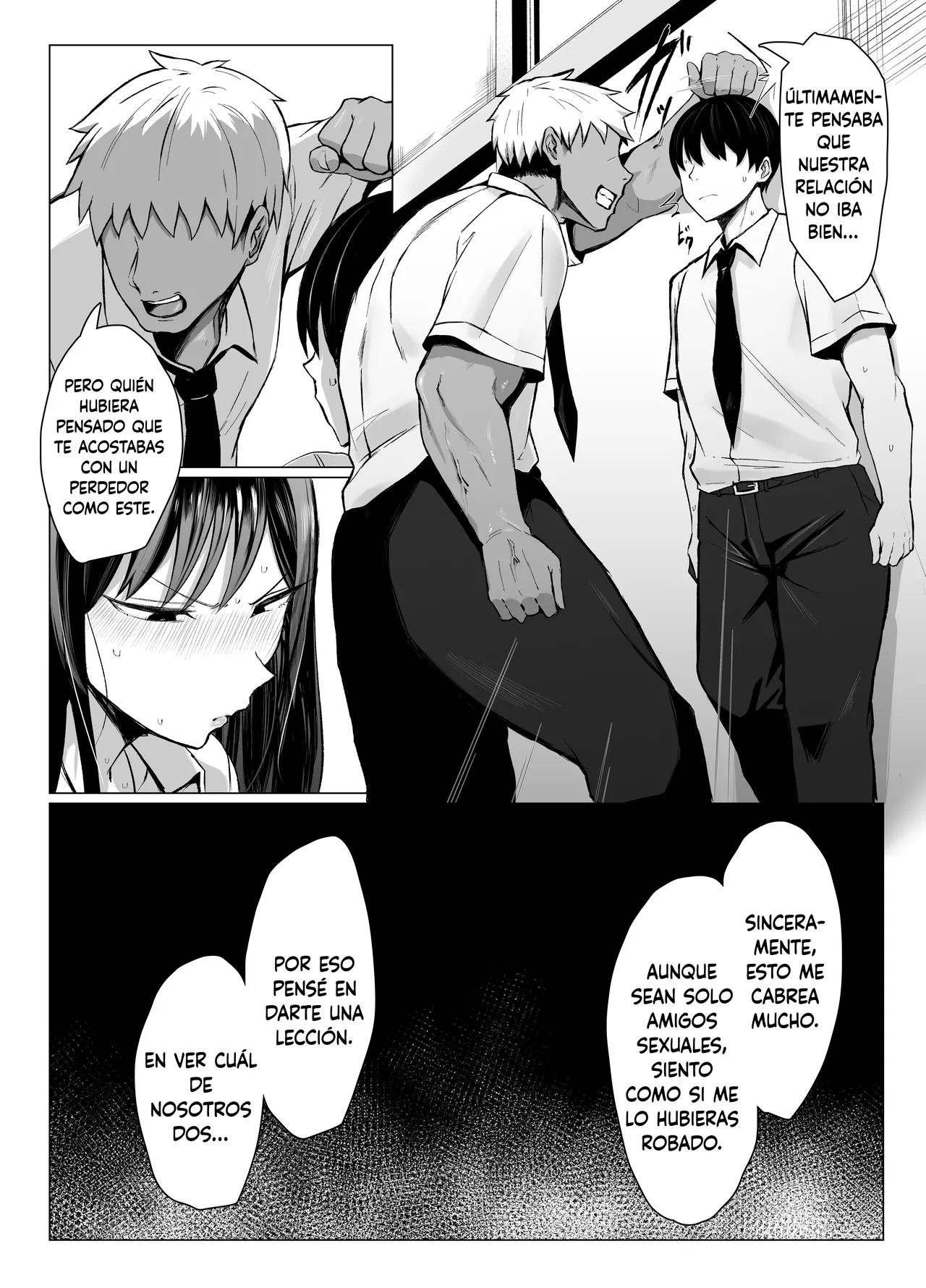 [Joucho Antei (Joucho)] Gal to Otaku no Idenshi Aishou Batsugun H｜Compatibilidad Sexual Entre una Gyaru y un Otaku [Spanish] [DARKSIDE] image number 60