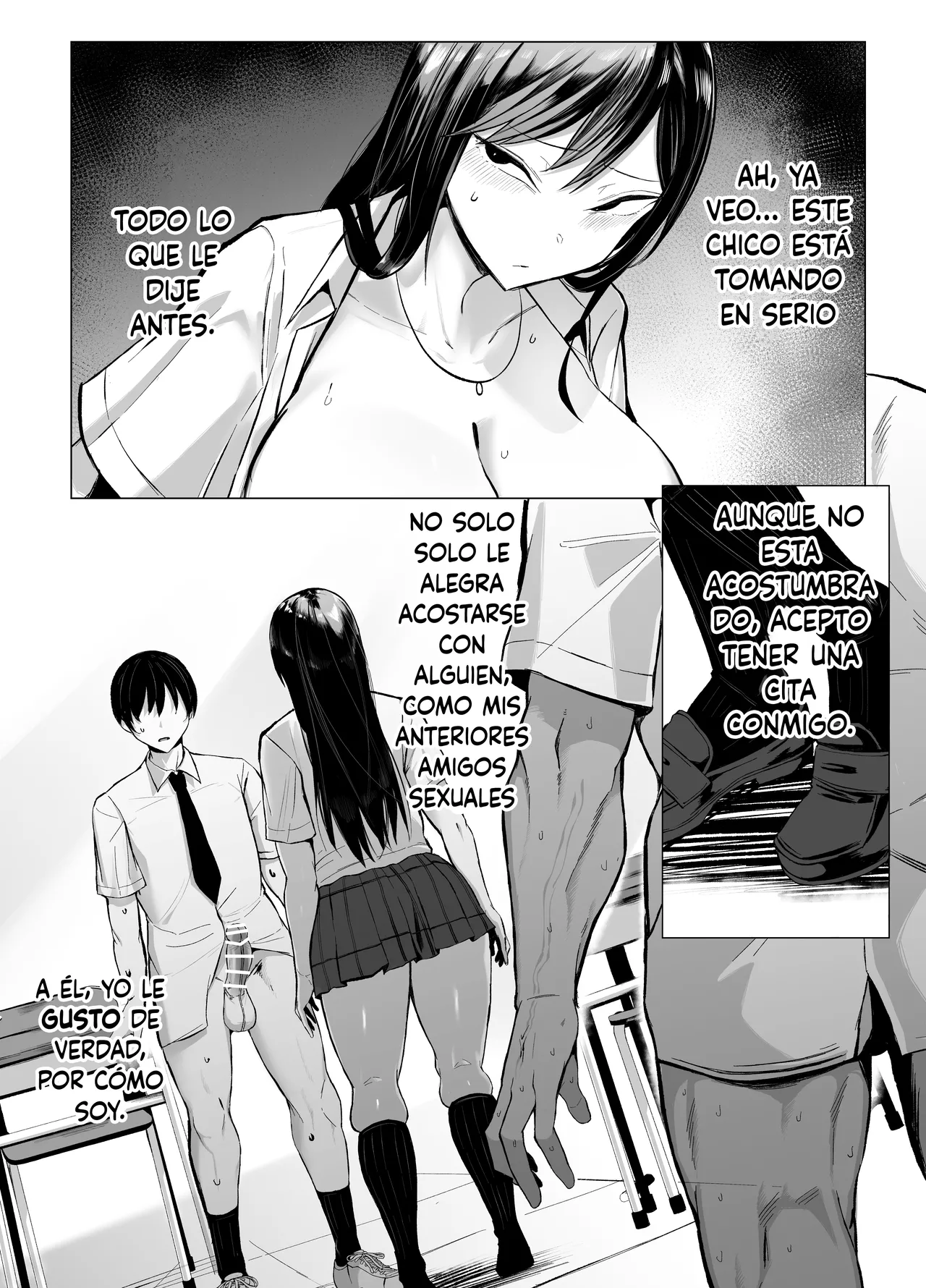 [Joucho Antei (Joucho)] Gal to Otaku no Idenshi Aishou Batsugun H｜Compatibilidad Sexual Entre una Gyaru y un Otaku [Spanish] [DARKSIDE] image number 65