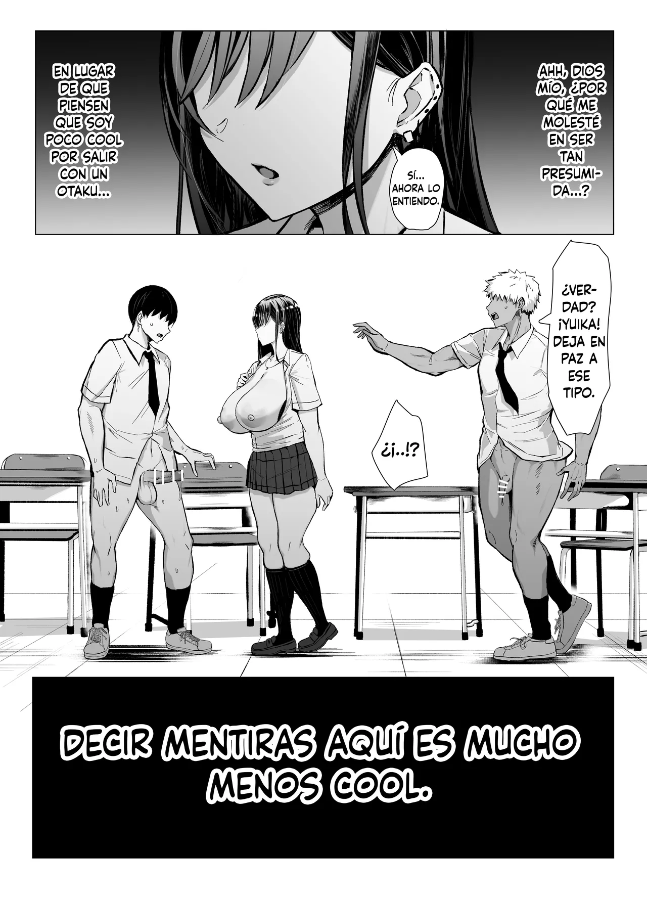 [Joucho Antei (Joucho)] Gal to Otaku no Idenshi Aishou Batsugun H｜Compatibilidad Sexual Entre una Gyaru y un Otaku [Spanish] [DARKSIDE] image number 66