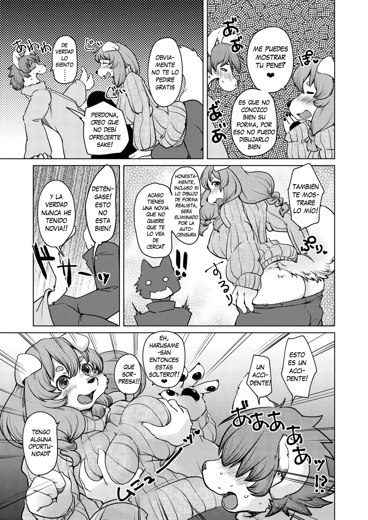 [Setouchi Kurage] Yoidore Romantic | Borracha Romantica (Juujin Apart Tokoharusou e Youkoso!) [Spanish] [Decensored][Harenchi no Fansub] 이미지 번호 10