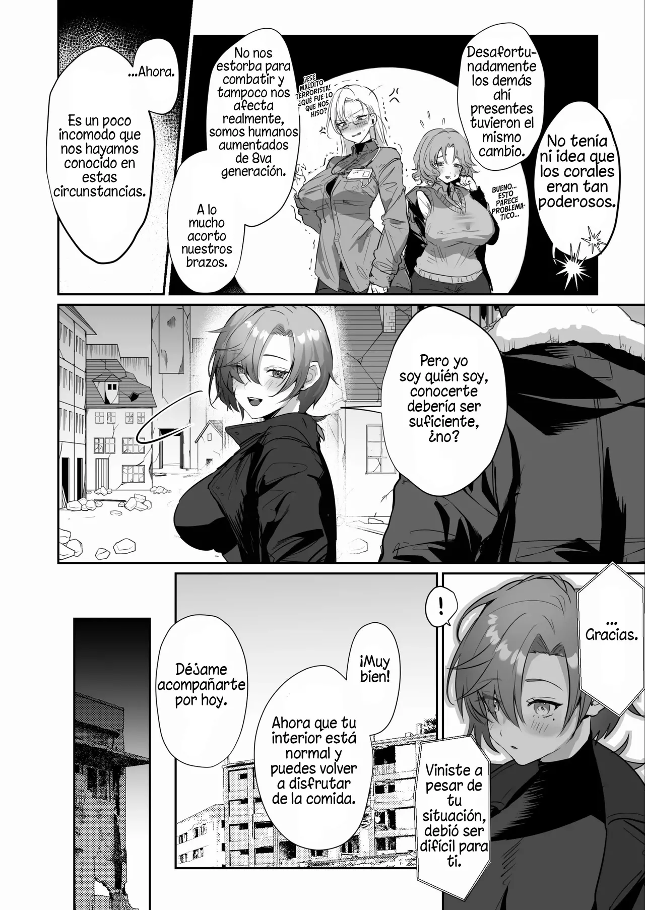 [Yabatani Land (Homina Mia)] Coral no Megumi de Nyotaika Shita Senyuu to xxx Suru Hon (ARMORED CORE VI) [Spanish] [TF Scans] [Digital] 图片编号 5