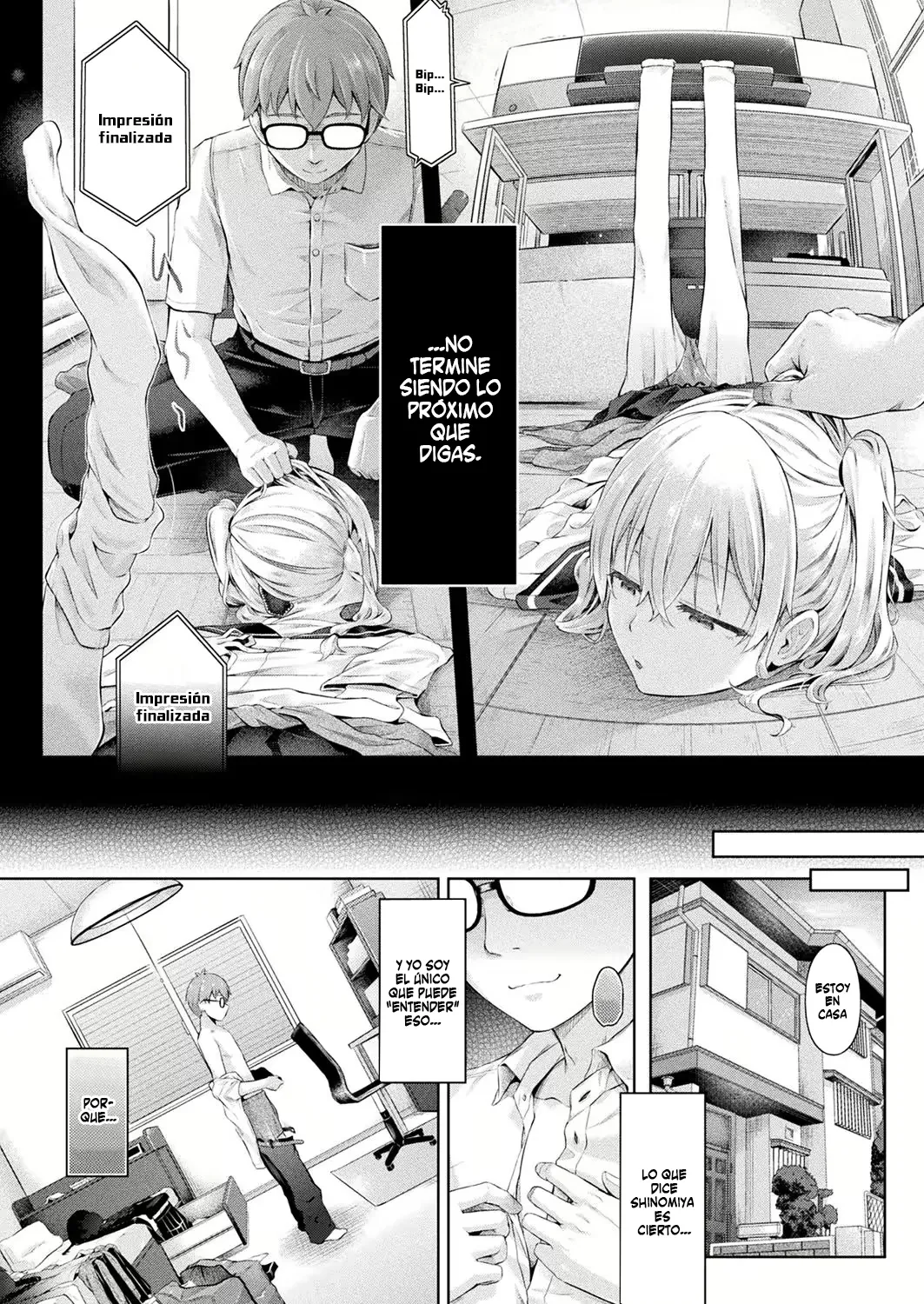 [Taniguchi-san] Houkago no Doppelganger Ch. 2 | Afterschool Doppelganger Ch. 2 (COMIC Unreal 2024-04 Vol. 108) [Spanish] [TF Scans] 图片编号 2