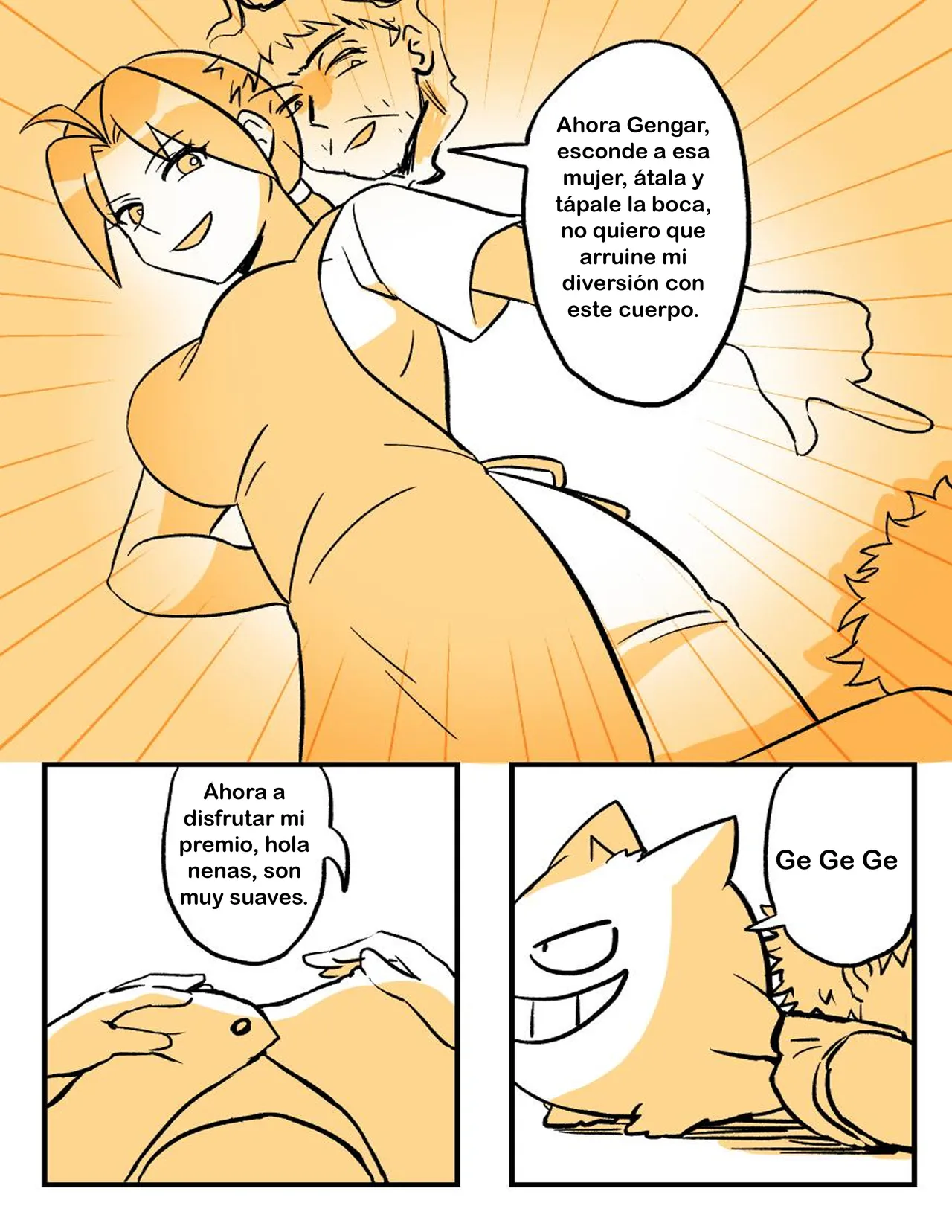 [PenguinTeaTea] Pokémon Criminals - Ghost Master (Pokémon) [Spanish] [TF Scans] изображение № 3