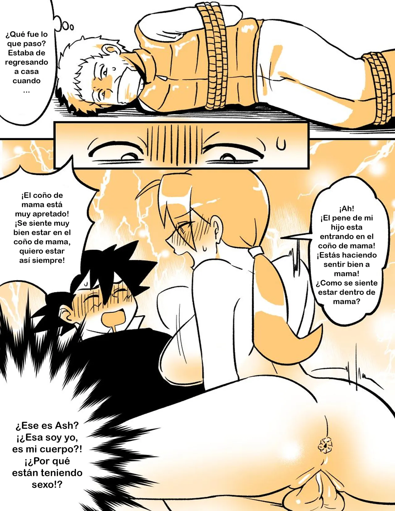 [PenguinTeaTea] Pokémon Criminals - Ghost Master (Pokémon) [Spanish] [TF Scans] изображение № 10