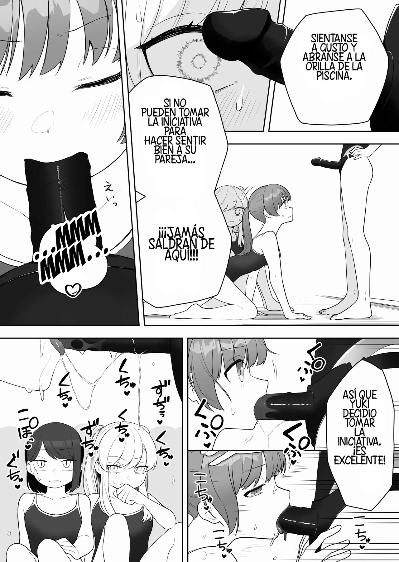 [Amuai Okashi Seisakusho (Ochita Ato Daisuki Samurai, Ahoge Kinoko)] Kyousei Gimukyouiku! TS Ecchi na Onnanoko Kunrenkou! [Spanish] [TF Scans] 图片编号 7