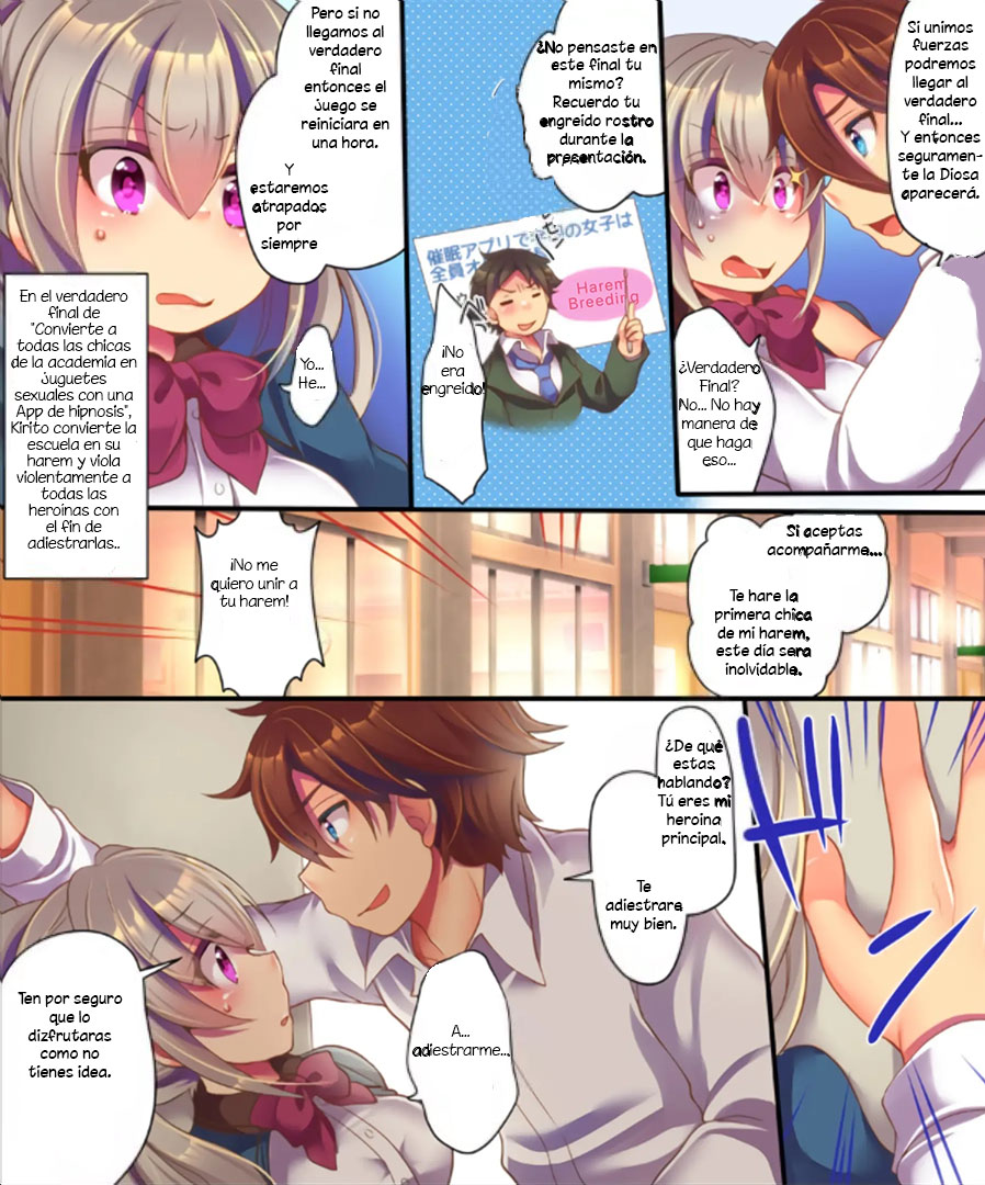 [Ue ni Aru Mikan (Reitou Mikan)] Saimin Choukyou Eroge no Heroine ni Tensei Shite Shimatta Ore wa Kouryaku Sarezu ni Nigekiritai! [Spanish] [TF Scans] 이미지 번호 47