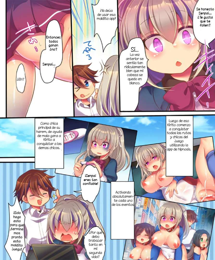 [Ue ni Aru Mikan (Reitou Mikan)] Saimin Choukyou Eroge no Heroine ni Tensei Shite Shimatta Ore wa Kouryaku Sarezu ni Nigekiritai! [Spanish] [TF Scans] 이미지 번호 48