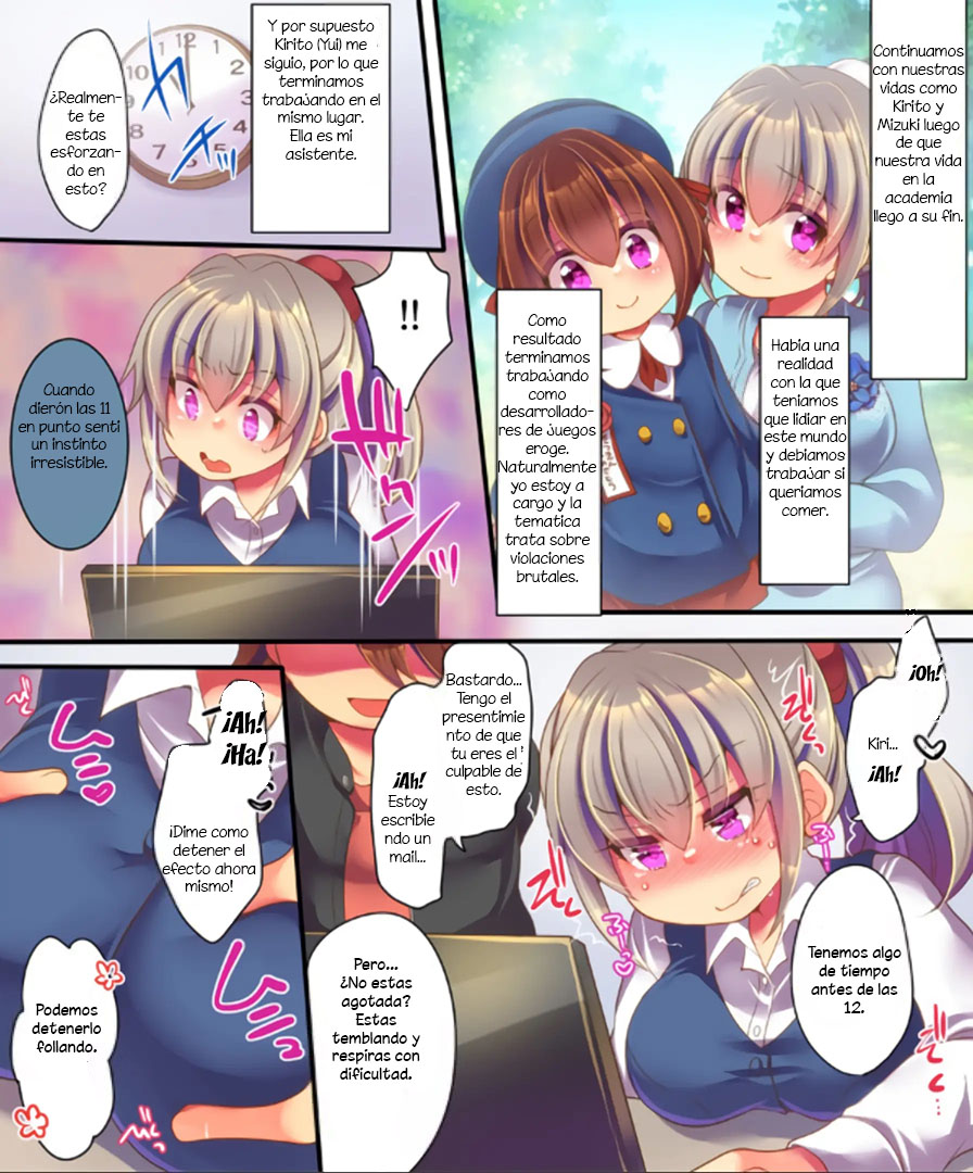 [Ue ni Aru Mikan (Reitou Mikan)] Saimin Choukyou Eroge no Heroine ni Tensei Shite Shimatta Ore wa Kouryaku Sarezu ni Nigekiritai! [Spanish] [TF Scans] 이미지 번호 52