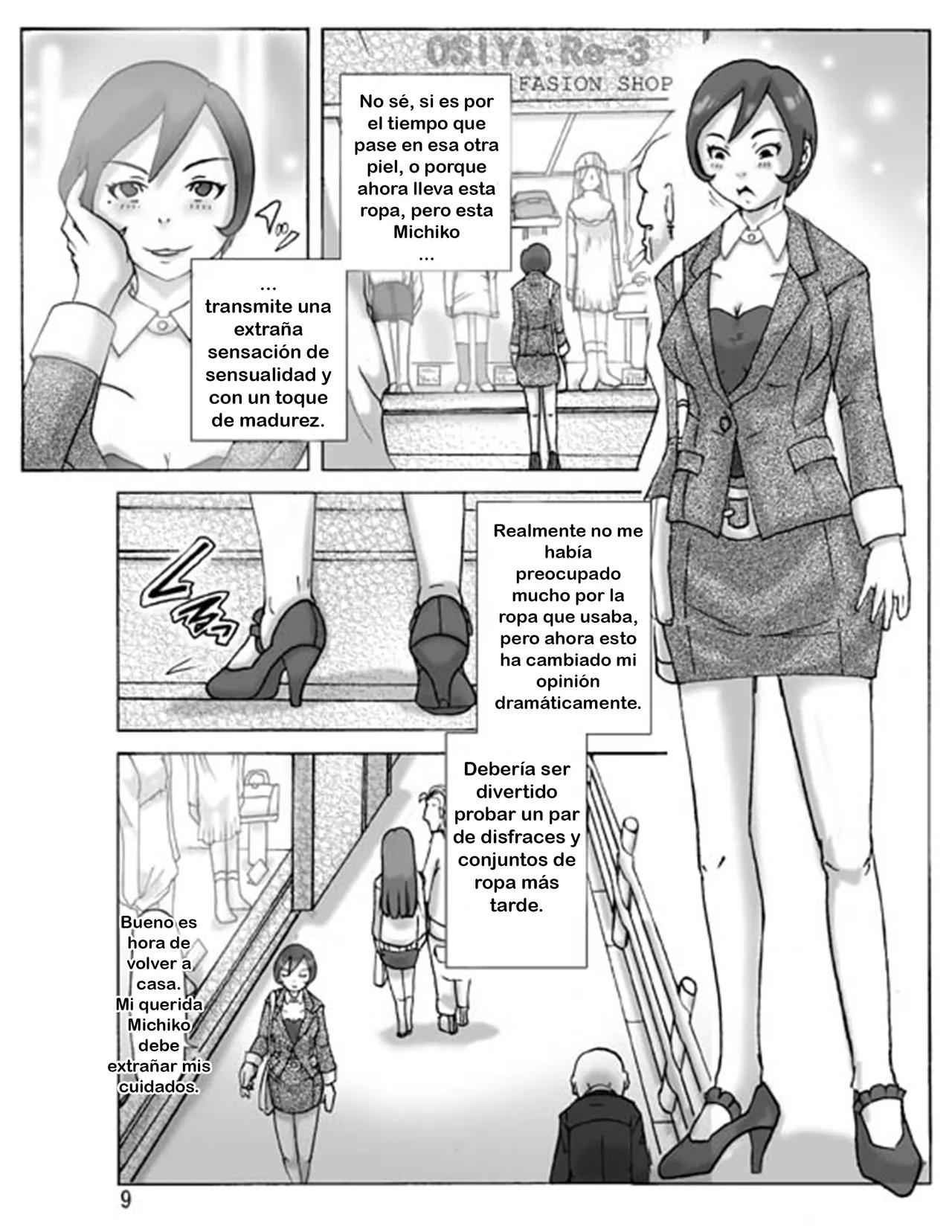 [ts-complex2nd (Asagiri)] Katta Kigurumi Sono Yon 5 | El traje que compré - Traje comprado 5 [Spanish] [TF Scans] image number 9