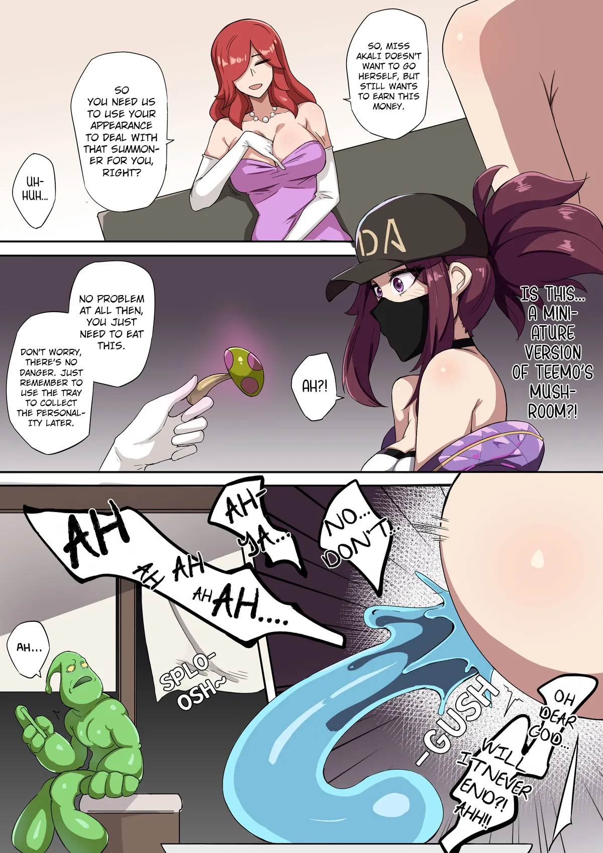 [leiji] League of Legends (Akali Edition) [English] | [泪吉] 英雄联盟（阿卡丽篇） image number 3