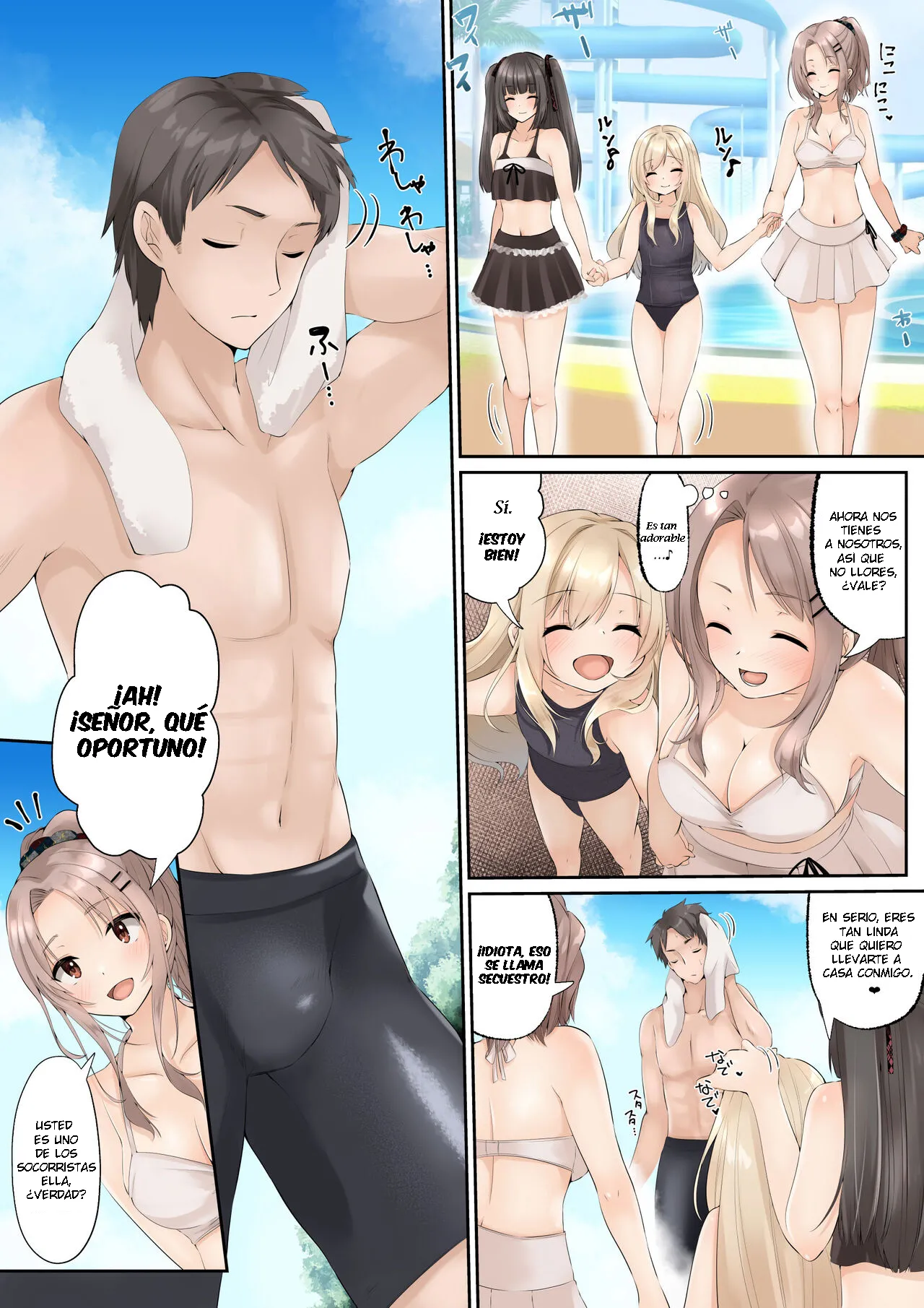 [Marialite (Fujisaki)] Slime to Majiwaru Mahou no You na Seitenkan 2 [Spanish] [TF Scans] 14eme image