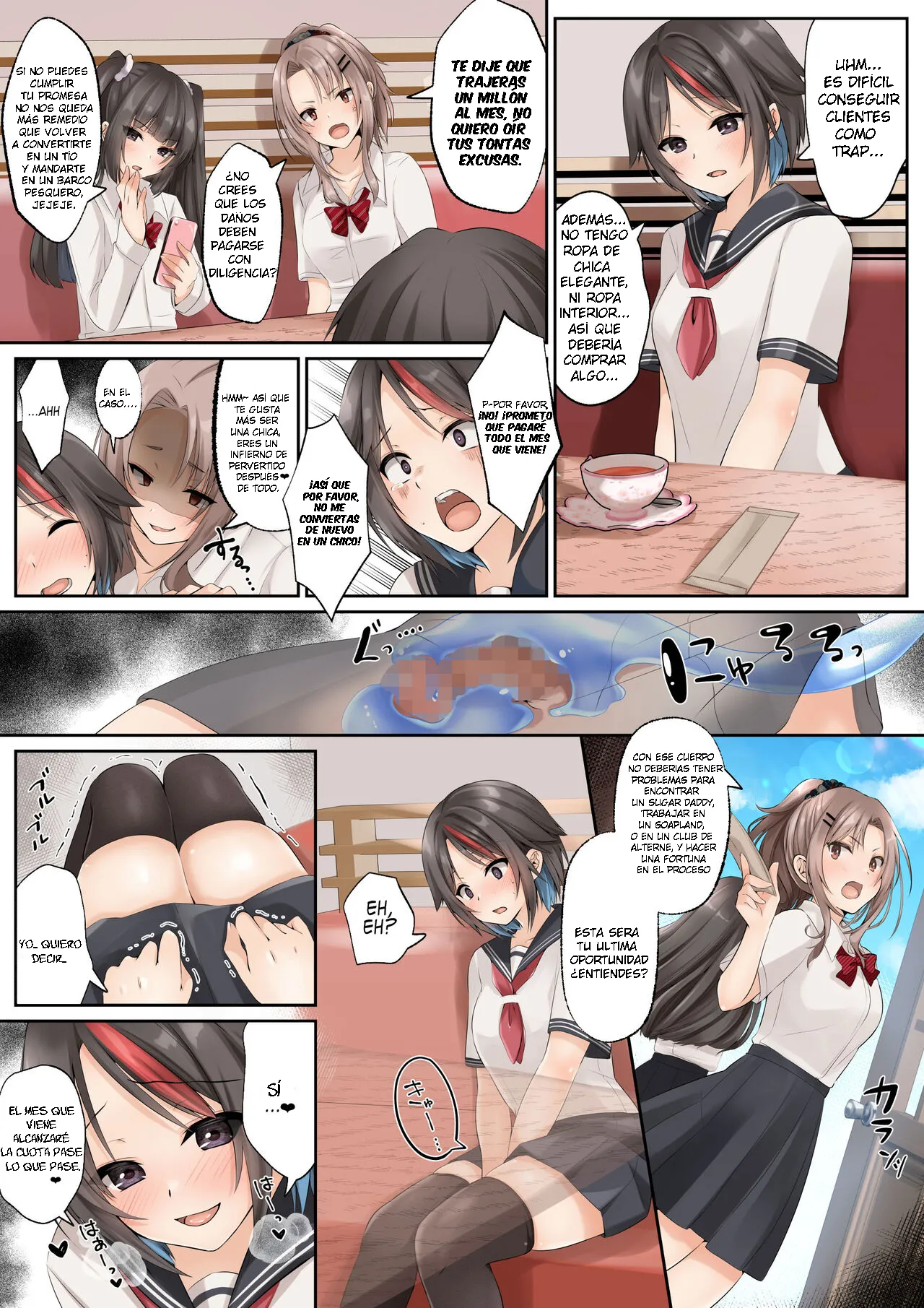 [Marialite (Fujisaki)] Slime to Majiwaru Mahou no You na Seitenkan 2 [Spanish] [TF Scans] 33eme image