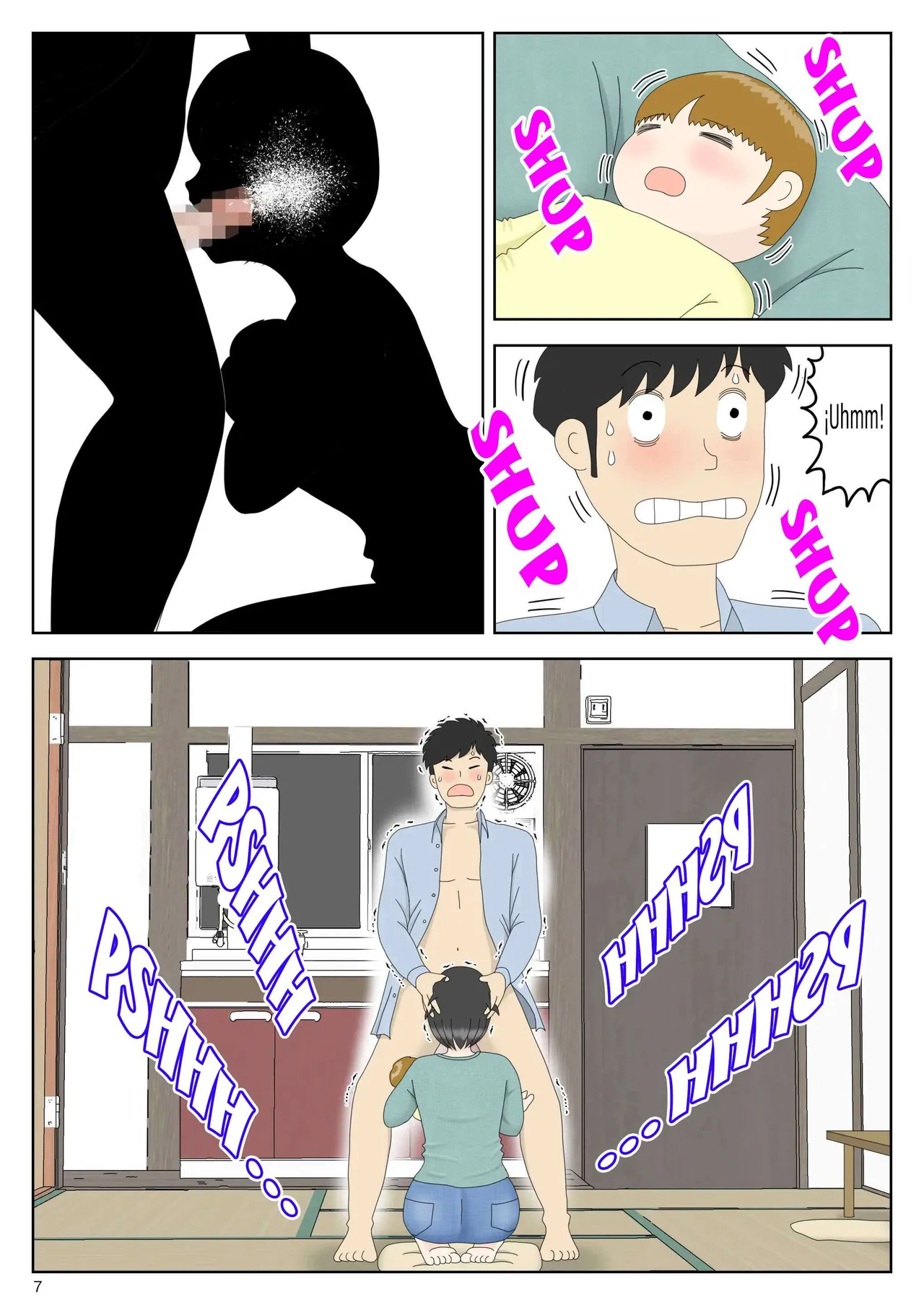 [Mizuarai no kai] Onaneta Kaa-san Bessekaisen 8｜Mamá es Mi Material de Masturbación 8 [Spanish] [Xavit0_0] 图片编号 8