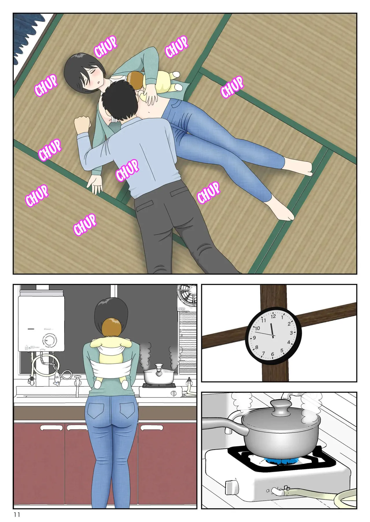 [Mizuarai no kai] Onaneta Kaa-san Bessekaisen 8｜Mamá es Mi Material de Masturbación 8 [Spanish] [Xavit0_0] 图片编号 12