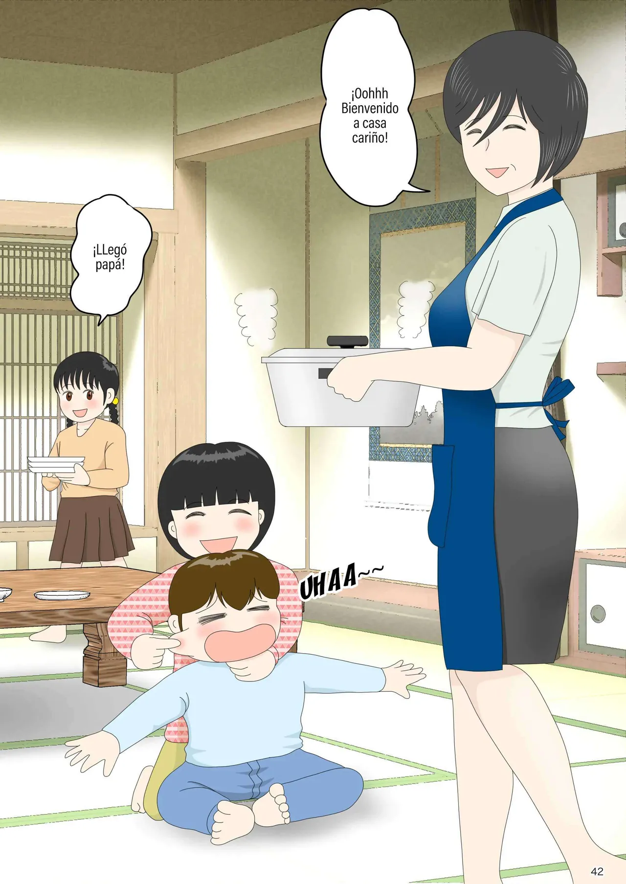 [Mizuarai no kai] Onaneta Kaa-san Bessekaisen 8｜Mamá es Mi Material de Masturbación 8 [Spanish] [Xavit0_0] 图片编号 43