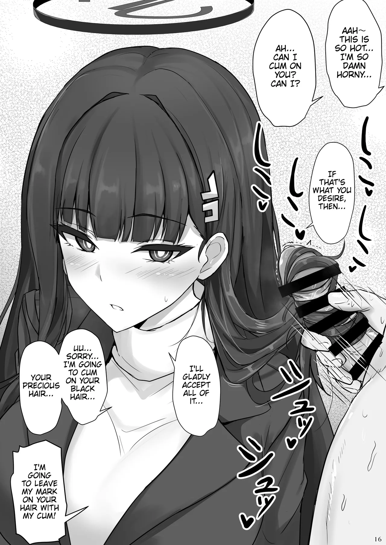 [Hakuginmokusei (Poshi)] Rio ni Suki nadake | As Much As You Like, Rio (Blue Archive) [English] [Digital] [Thighs] numero di immagine  15