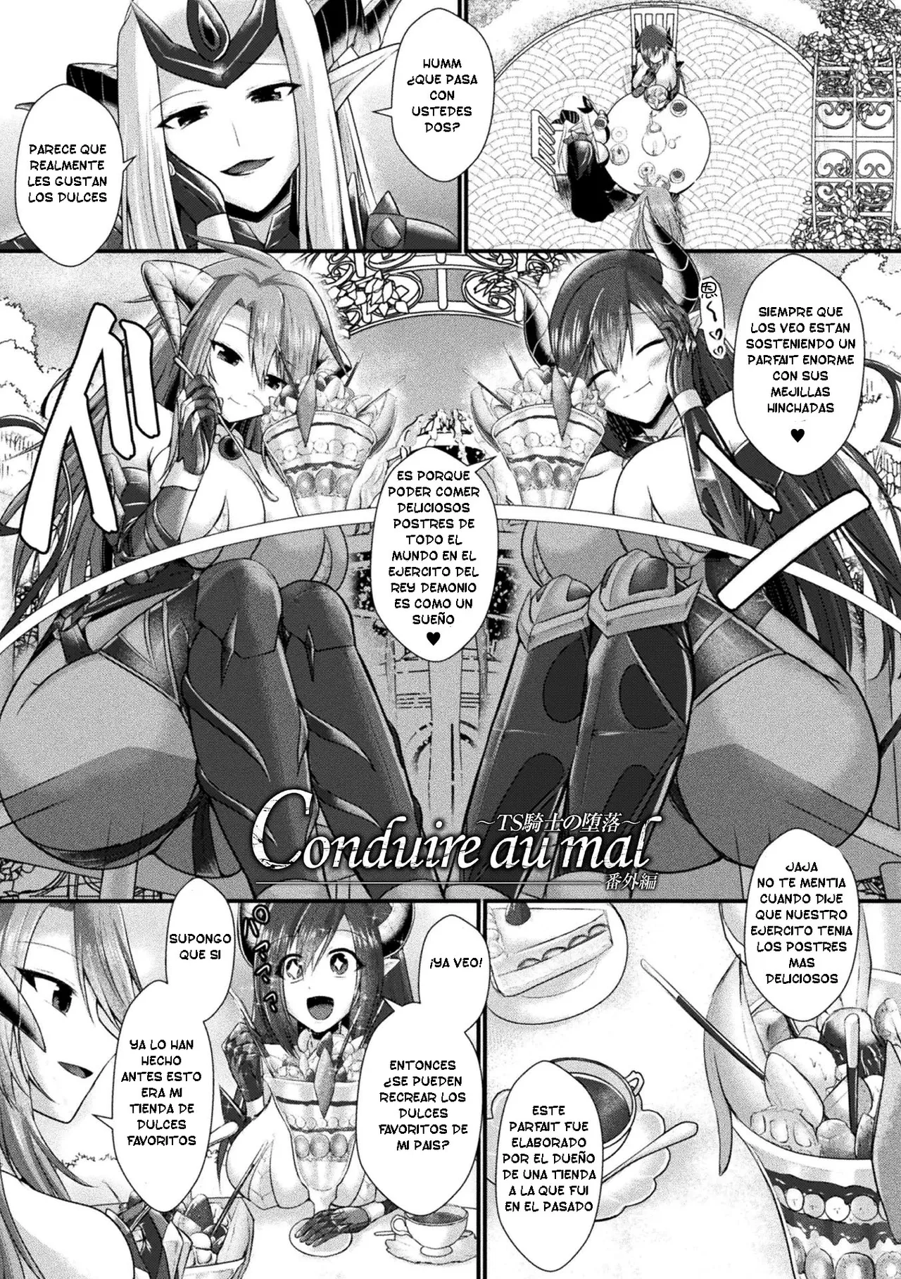 Conduire au mal ～TS Kishi No Daraku~ bangaihen [TF SCANS] 图片编号 1