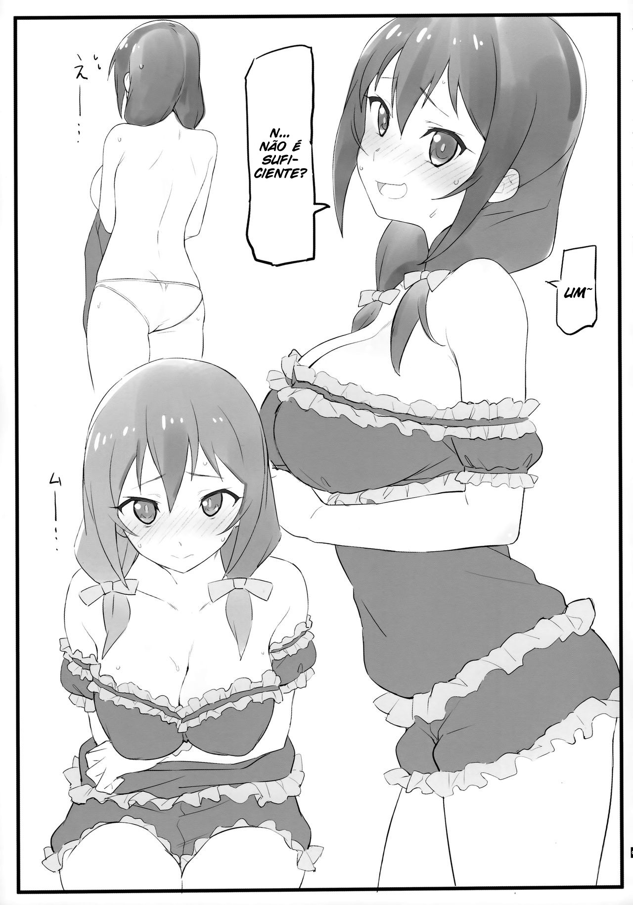 (COMIC1☆16) [Kamagabuchi (Hatanaka)] Pajama Party (Kono Subarashii Sekai ni Syukufuku o!) [Portuguese-BR] [Lúcifer morning star] изображение № 4