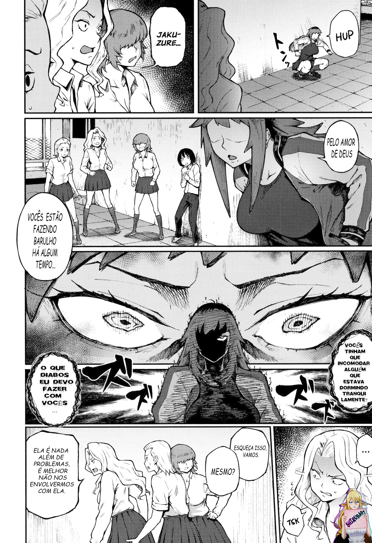 [Suruga Kuroitsu] Odoshi Ai | Threatening Love (Manazashi Temptation) [Portuguese-BR] [Shiruba97] [Digital] 이미지 번호 2