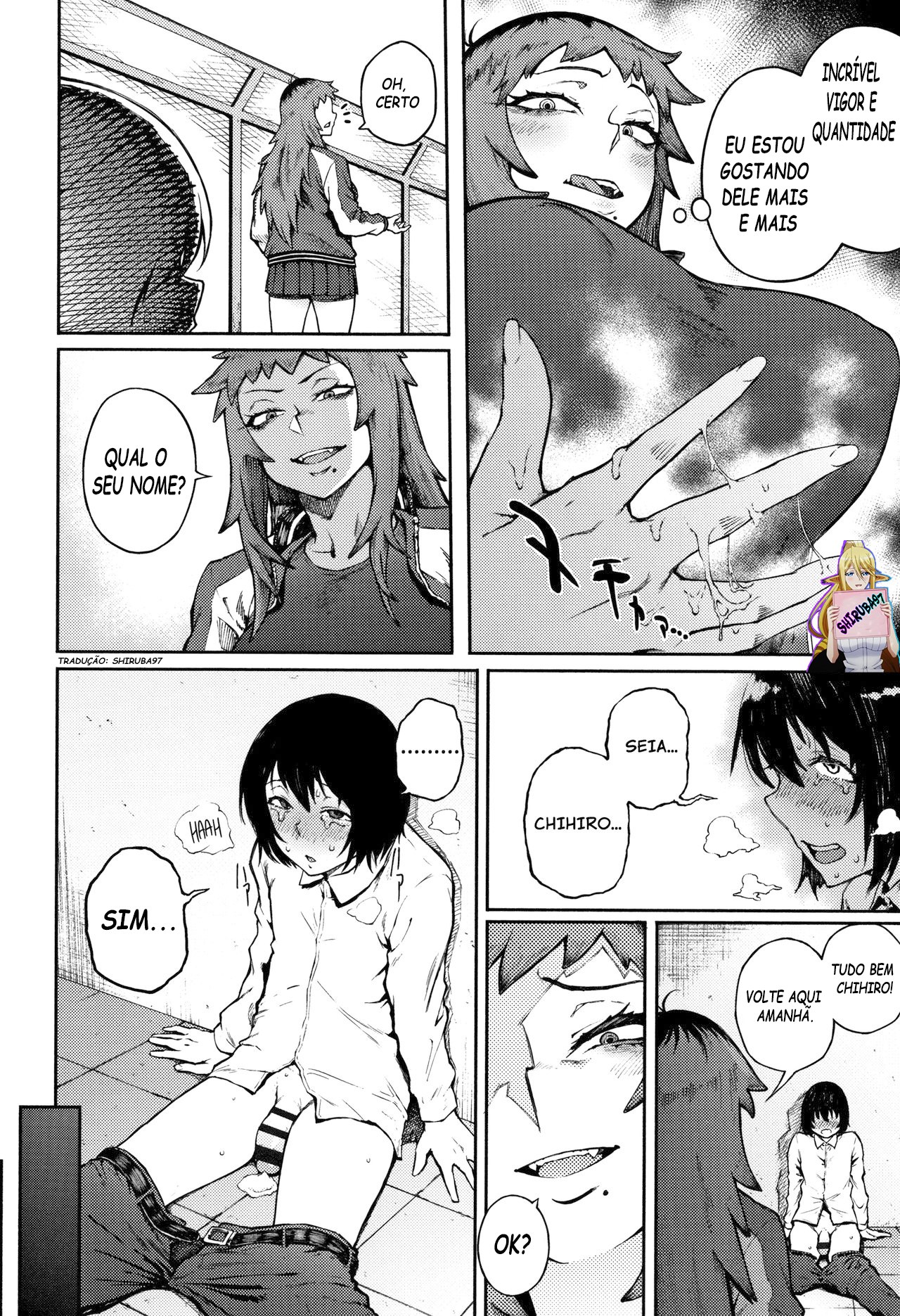 [Suruga Kuroitsu] Odoshi Ai | Threatening Love (Manazashi Temptation) [Portuguese-BR] [Shiruba97] [Digital] 이미지 번호 10