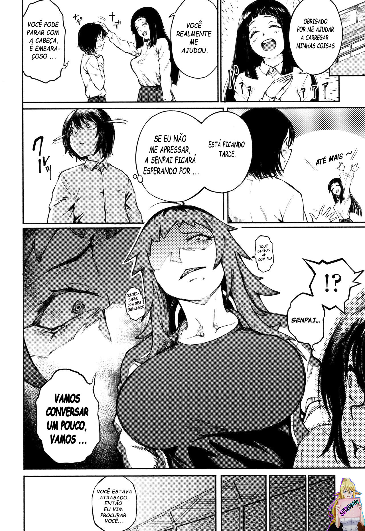 [Suruga Kuroitsu] Odoshi Ai | Threatening Love (Manazashi Temptation) [Portuguese-BR] [Shiruba97] [Digital] 이미지 번호 14