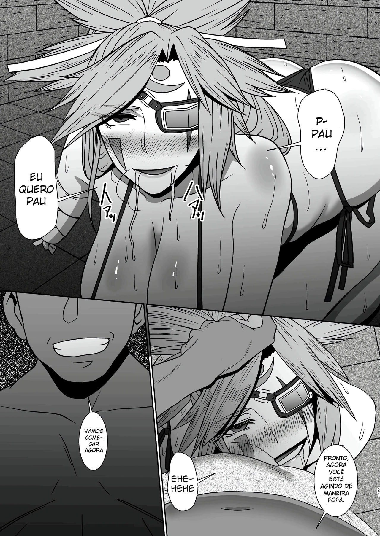 [Pollinosis (Shinkuu Tatsuyakei)] Mou Hitotsu no Nichijou (Guilty Gear) [Portuguese-BR] 20eme image