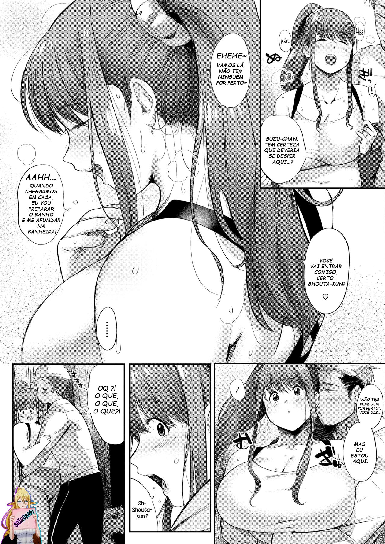 [Nemu] Lovezuma Suzu-chan - Lovewife Suzuchan (COMIC HOTMILK 2018-04) [Portuguese-BR] [Shiruba97] [Digital] изображение № 7