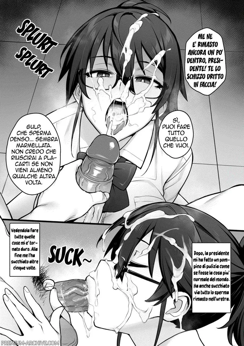 [TRY&Hougen Futari Shakai (Hougen)] Atarashii Fuuki Iinchou ga Kyonyuu Sugiru Ken｜Si dice che la nuova presidente del comitato disciplinare abbia un davanzale pazzesco [Italian] 图片编号 7