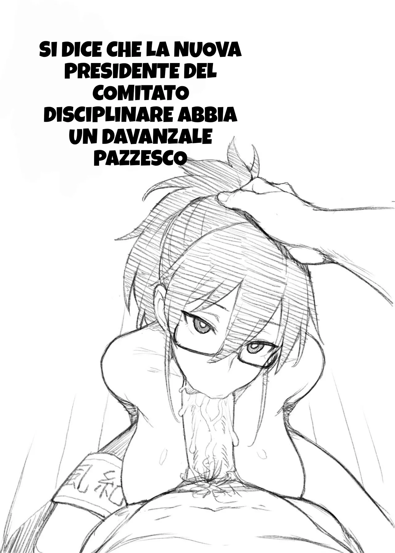 [TRY&Hougen Futari Shakai (Hougen)] Atarashii Fuuki Iinchou ga Kyonyuu Sugiru Ken 2｜Si dice che la nuova presidente del comitato disciplinare abbia un davanzale pazzesco 2 [Italian] image number 4