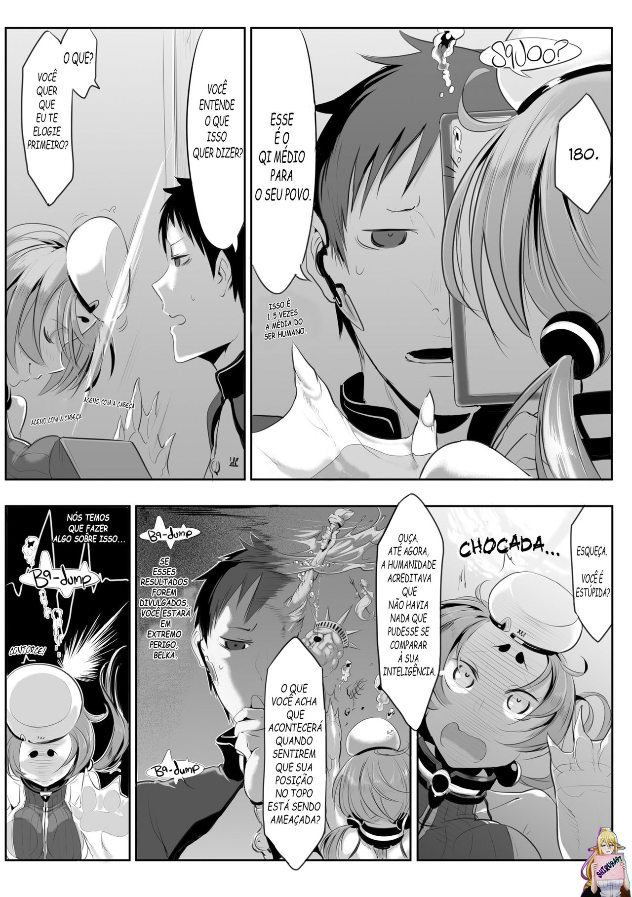 [Z-ton] LOVE SONAR (Bessatsu COMIC Anthurium - Ningen Igai ja Dame desu ka? Jingaikko Assort) [Portuguese-BR] [Shiruba97] [Digital] imagen número 3