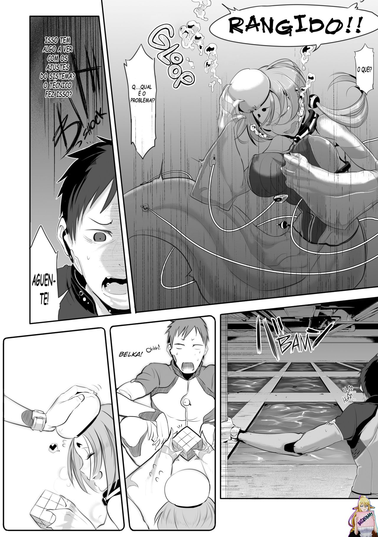 [Z-ton] LOVE SONAR (Bessatsu COMIC Anthurium - Ningen Igai ja Dame desu ka? Jingaikko Assort) [Portuguese-BR] [Shiruba97] [Digital] imagen número 4