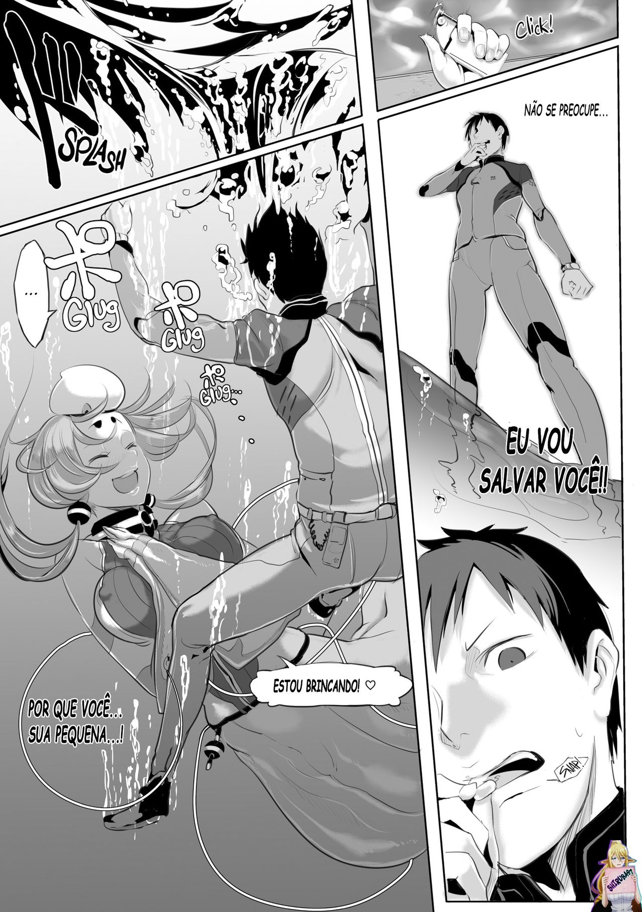 [Z-ton] LOVE SONAR (Bessatsu COMIC Anthurium - Ningen Igai ja Dame desu ka? Jingaikko Assort) [Portuguese-BR] [Shiruba97] [Digital] imagen número 5