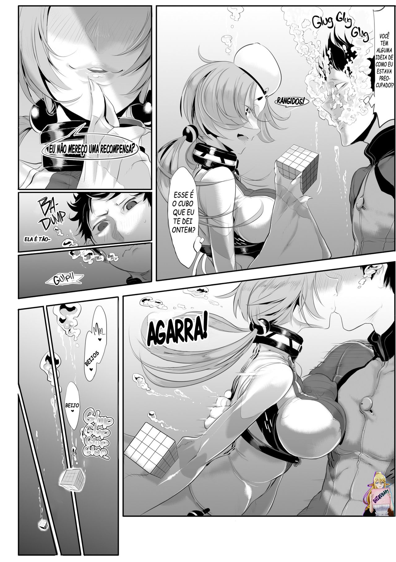 [Z-ton] LOVE SONAR (Bessatsu COMIC Anthurium - Ningen Igai ja Dame desu ka? Jingaikko Assort) [Portuguese-BR] [Shiruba97] [Digital] imagen número 6