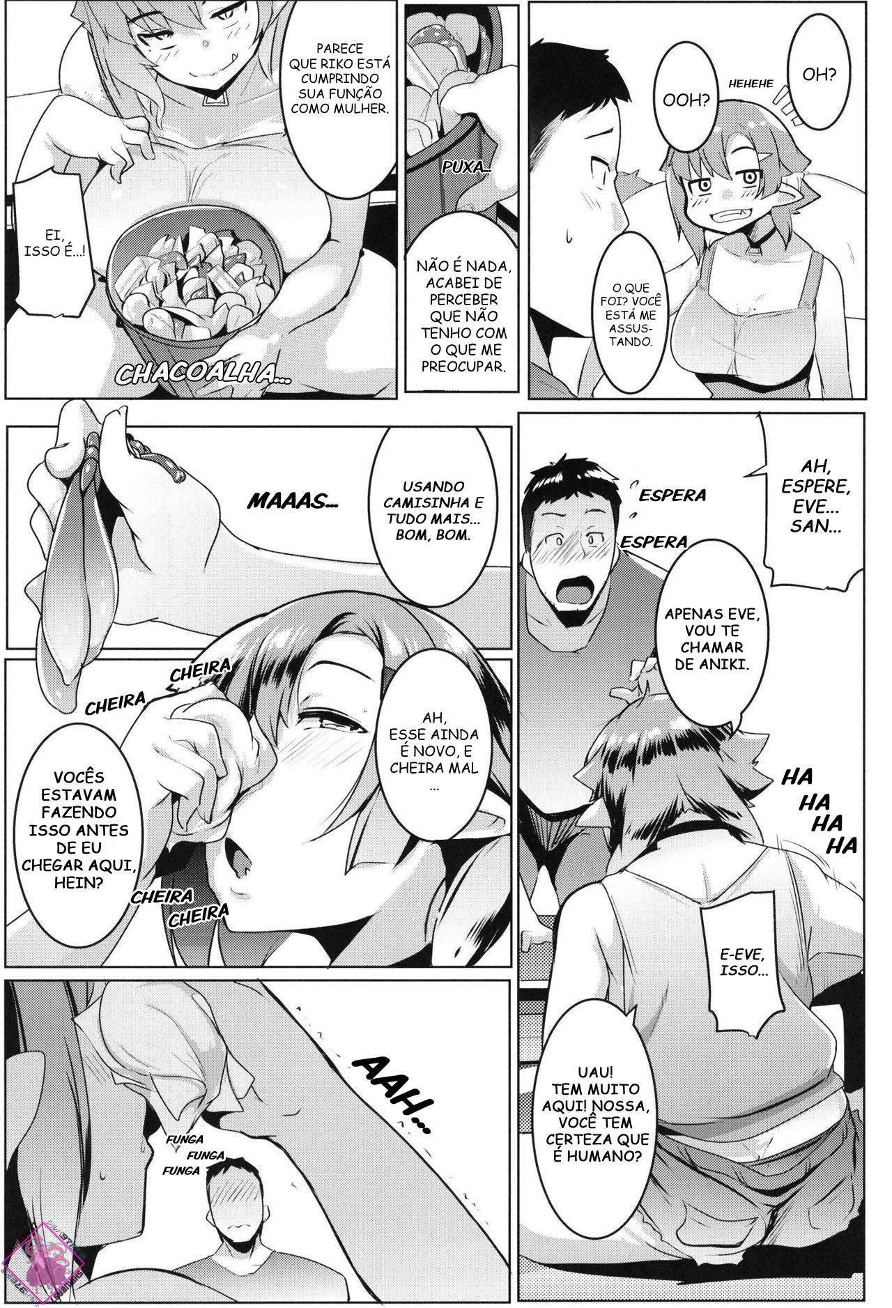 [Hitsuji Kikaku (Muneshiro)] Imouto wa Mesu Orc 2 [Portuguese-BR] [Shiruba97] Bildnummer 11