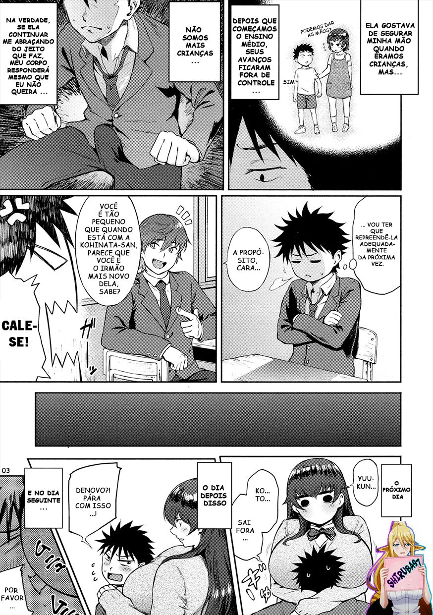 [Suruga Kuroitsu] Dekoboko na Koi | Amor desequilibrado (COMIC Koh 2017-09) [Portuguese-BR] [Shiruba97] [Digital] 이미지 번호 3