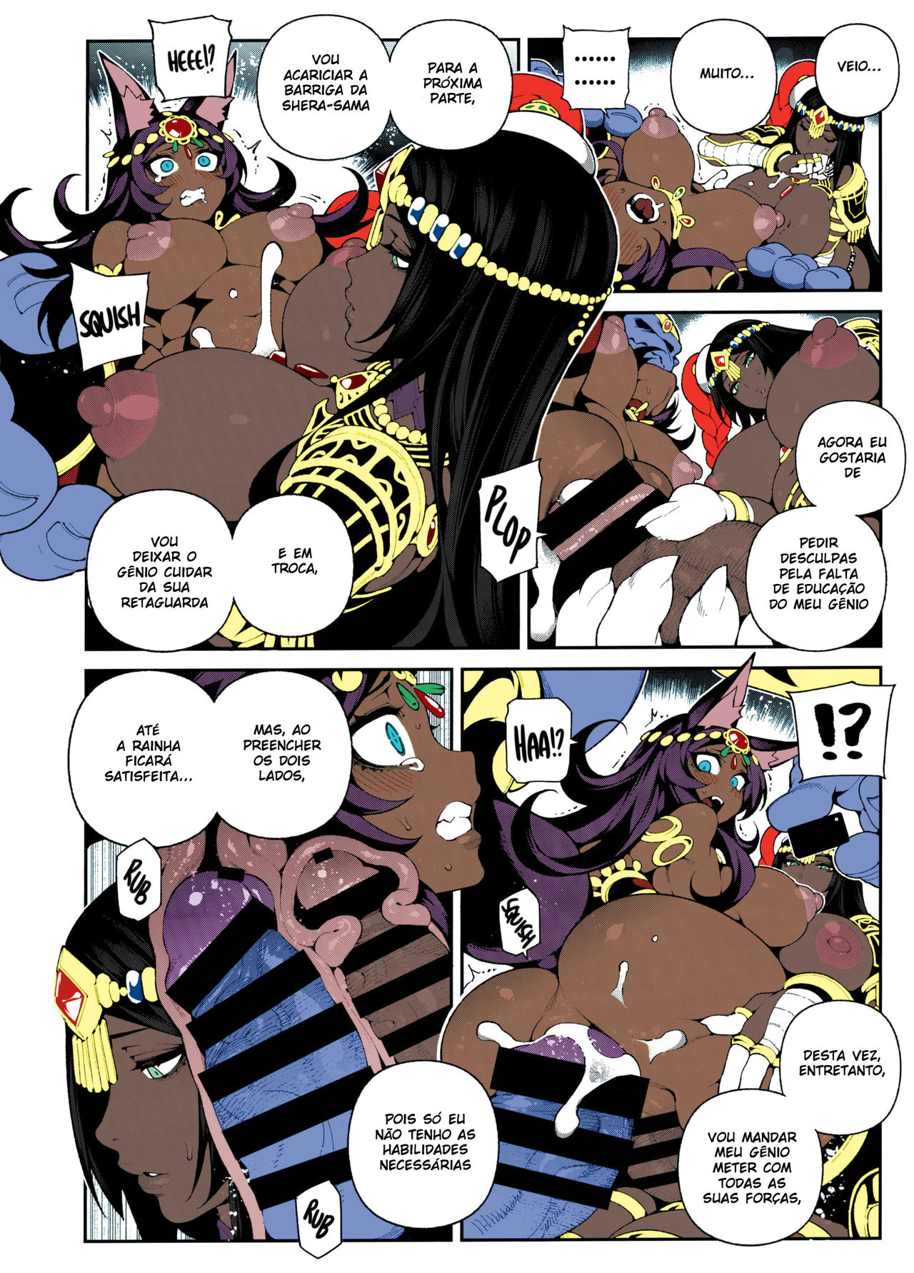 (C96) [Bear Hand (Fishine, Ireading)] CHALDEA MANIA - Trio Brown (Fate/Grand Order) [Portuguese-BR] [Ninjaboy] image number 19