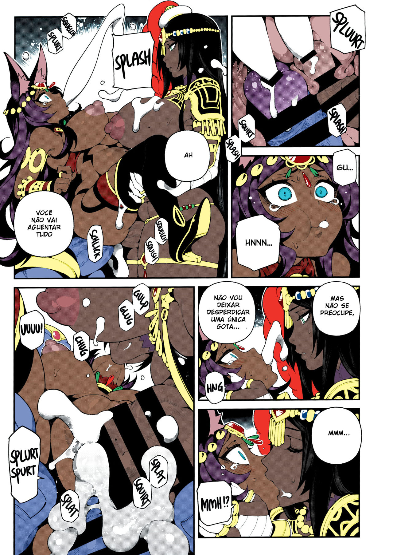 (C96) [Bear Hand (Fishine, Ireading)] CHALDEA MANIA - Trio Brown (Fate/Grand Order) [Portuguese-BR] [Ninjaboy] image number 20